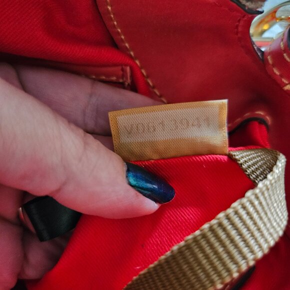 Dooney and Bourke Domed Leather Satchel - Picture 15 of 15